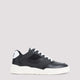 Celine Black Ct-09 Leather, Rubber And Mesh Sneakers