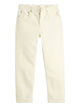 Levi's White Cotton Polyester Elastane Jeans