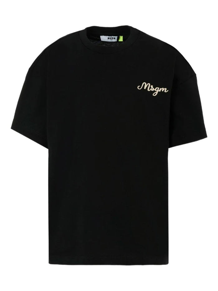 Msgm T-Shirt With Logo