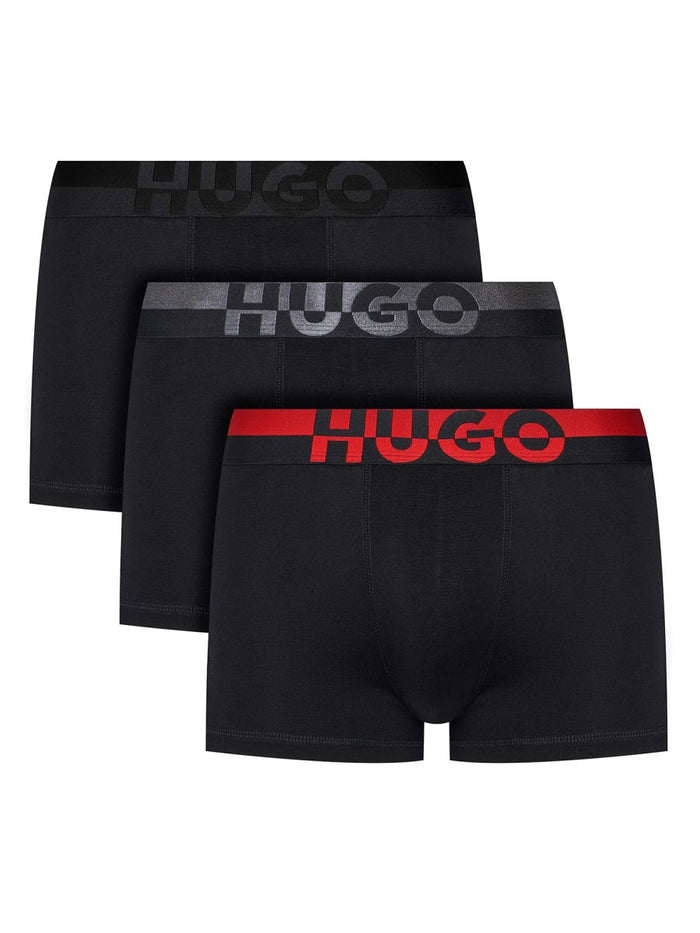 Hugo 3-Pack Boxer Shorts With Logo