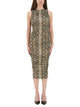 Michael By Michael Kors Animal Print Dress