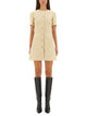 Gucci Textured Wool Tweed Dress