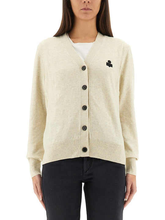 Marant Étoile Cardigan "Karin" With Logo