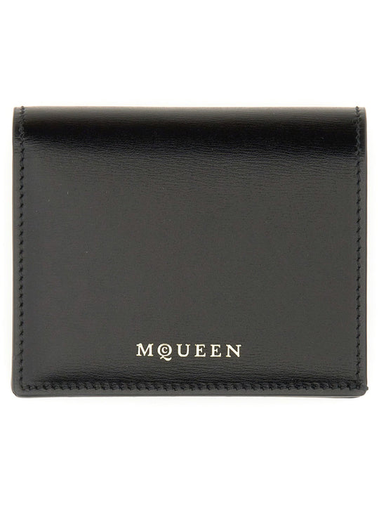 Alexander Mcqueen Wallet With Logo