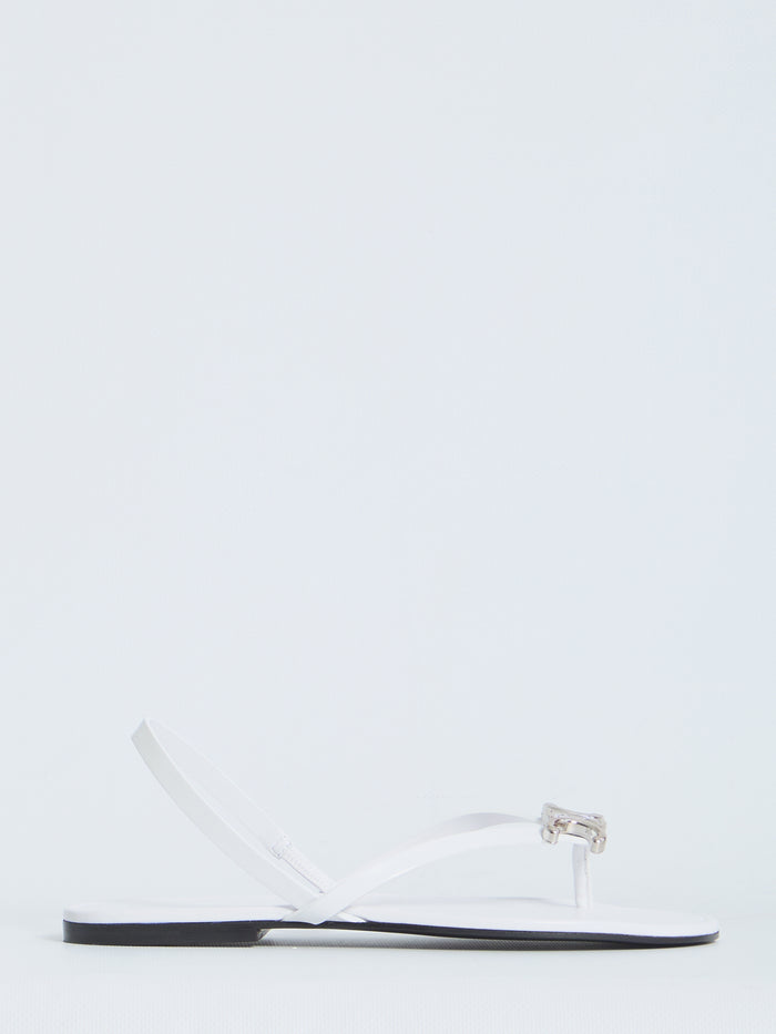 Celine Biki Sandal In Smooth Leather