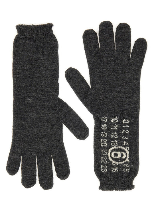 Mm6 Maison Margiela Wool Gloves.