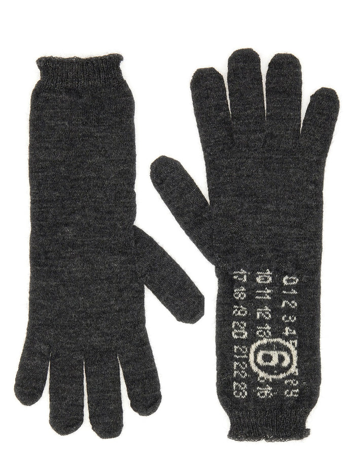 Mm6 Maison Margiela Wool Gloves.