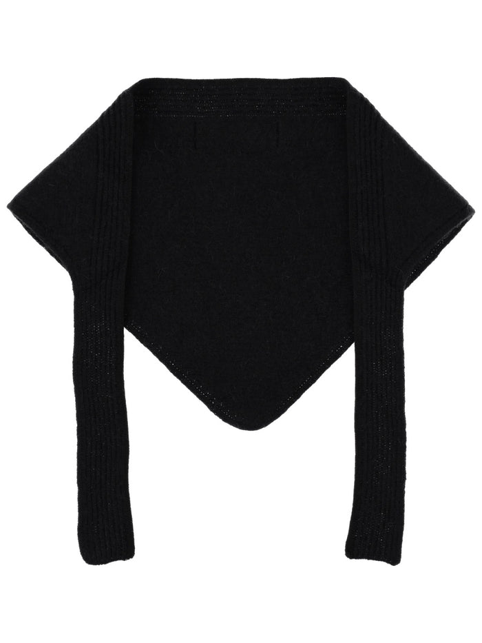 Jacquemus Grosgrain Logo Shawl