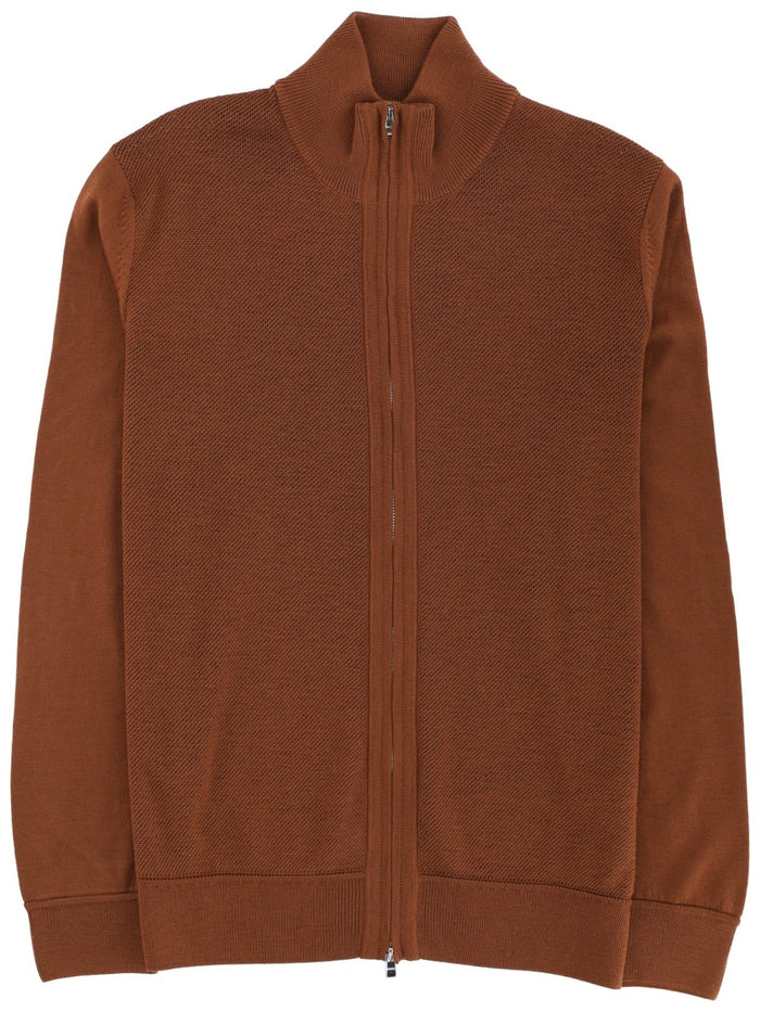 Boss Shirt With Zip.