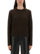 Golden Goose Wool Sweater With Button Detail