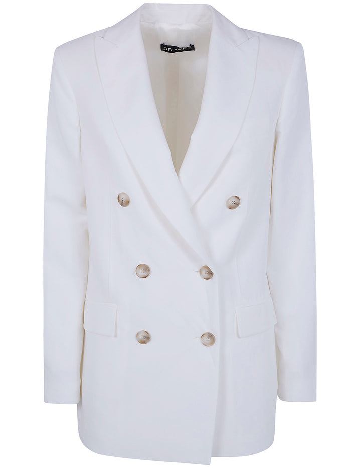 Drhope Double Breasted Blazer Jacket
