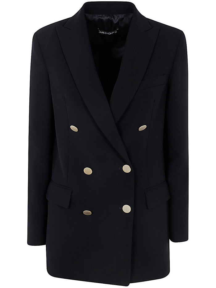 Drhope Gold Bott. Double Breasted Coat