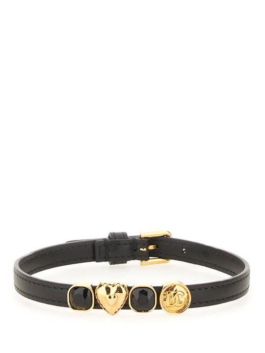 Dolce & Gabbana Leather Choker