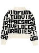 Msgm "Msgm X Caterina Frongia" Lettered Sweater