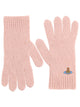 Vivienne Westwood Gloves With Orb Embroidery