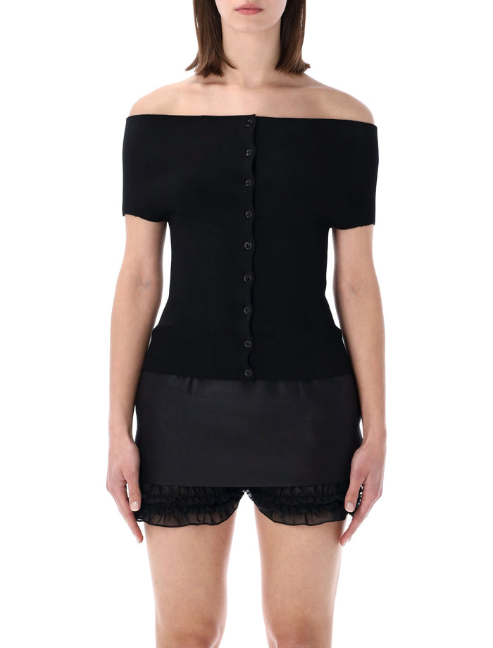 Magda Butrym Magda Butrym Reversible Knit Top