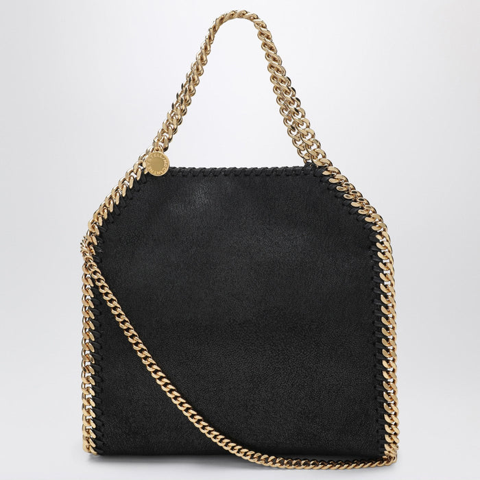 Stella Mccartney Black/Gold Falabella Mini Tote Bag