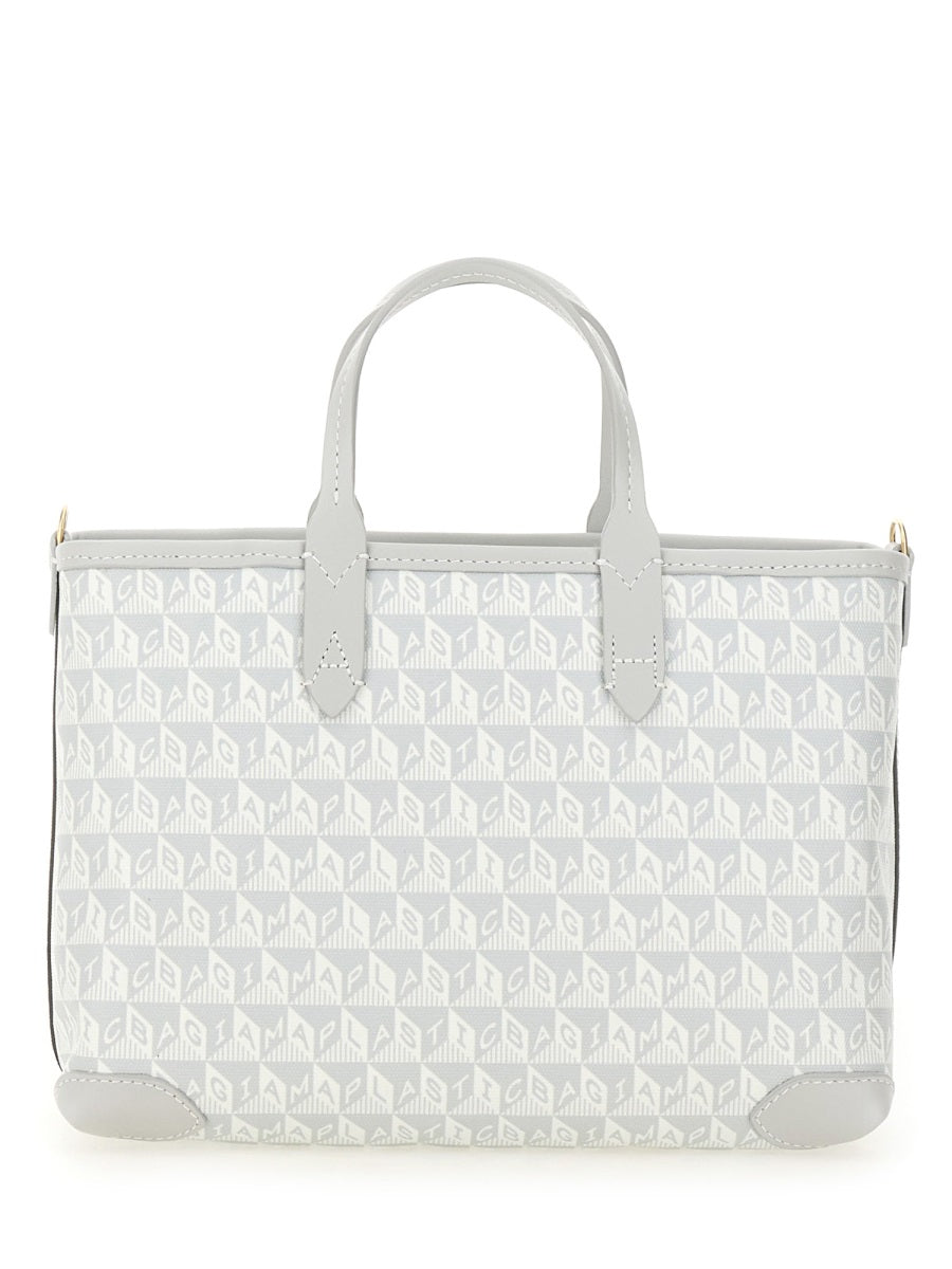 Anya Hindmarch "I Am A Plastic Bag Wink" Tote Bag Xs