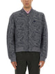 Etro Jacquard Bomber Jacket With Logo