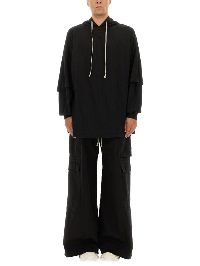Rick Owens Drkshdw "Tommy Hustler" Hoodie