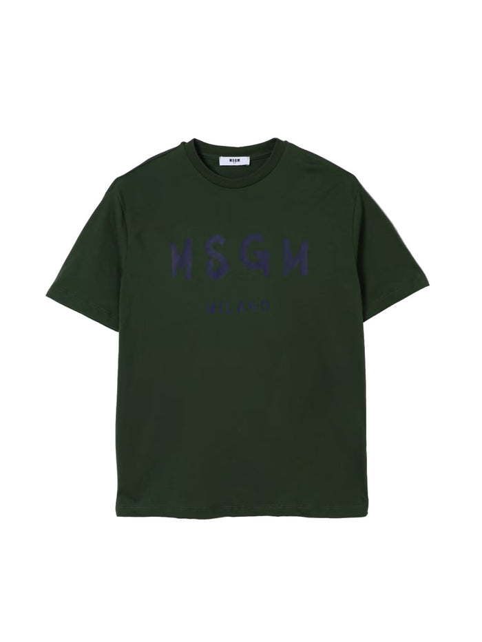 Msgm T-Shirt With Logo