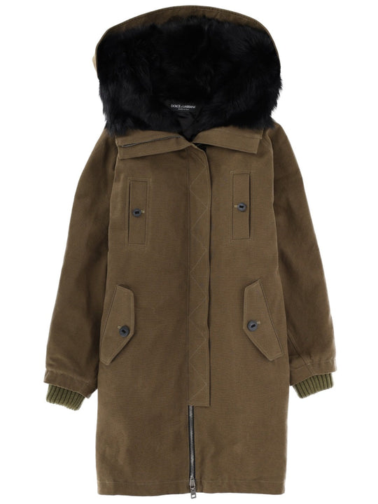 Dolce & Gabbana Cotton Parka