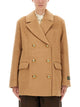Ganni Double-Breasted Wool Blazer