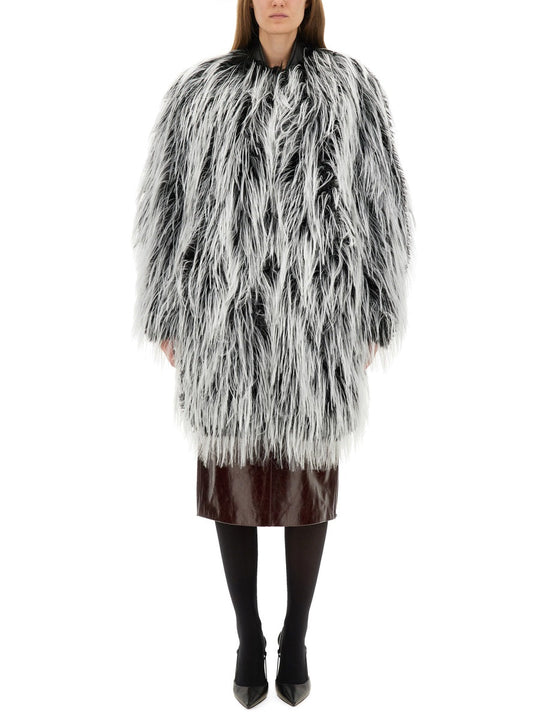 Sportmax "Now1234" Ecofur Jacket