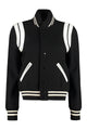 Saint Laurent Wool-Blend Bomber Jacket