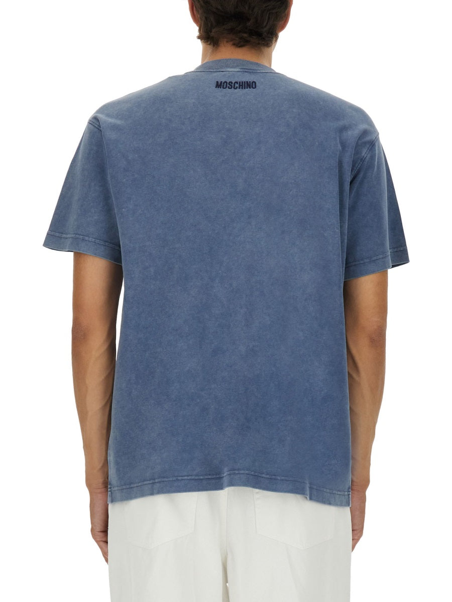 Moschino "Smiley®" Heavy Cotton T-Shirt