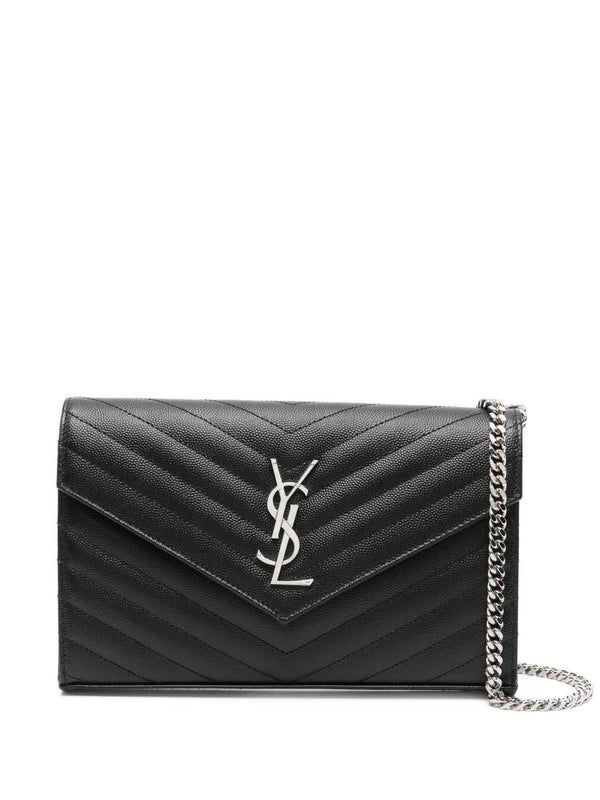 Saint Laurent Monogram Grain De Poudre