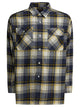 Beams Plus Purple Cotton Polyester Shirt