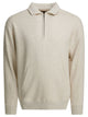 Beams Plus White Cotton Sweatshirt
