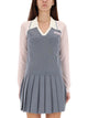 Casablanca Long Sleeve Tennis Polo Shirt