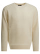 Beams Plus White Cashmere Silk Knitwear
