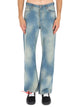 Off-White "Diag Raw Patch" Jeans