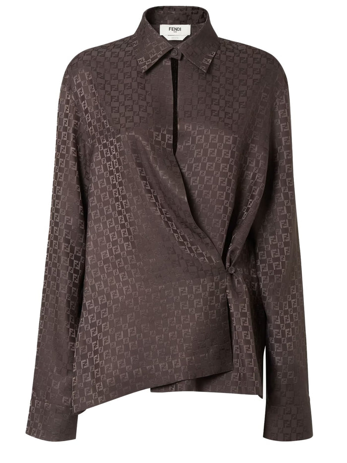 Fendi Ff Jacquard Shirt
