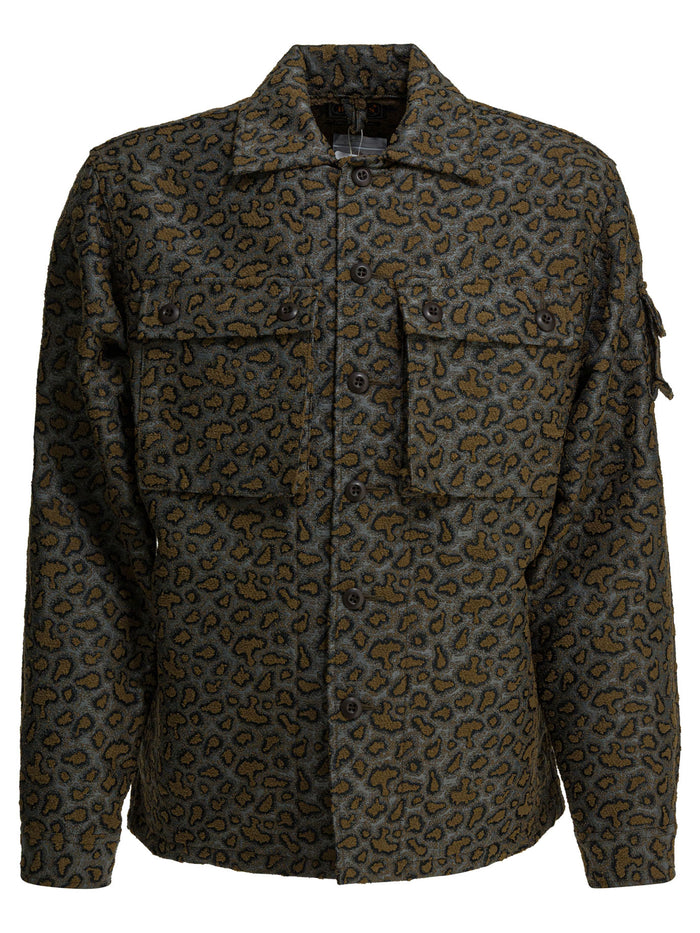 Beams Plus Brown Polyester Cotton Jacket