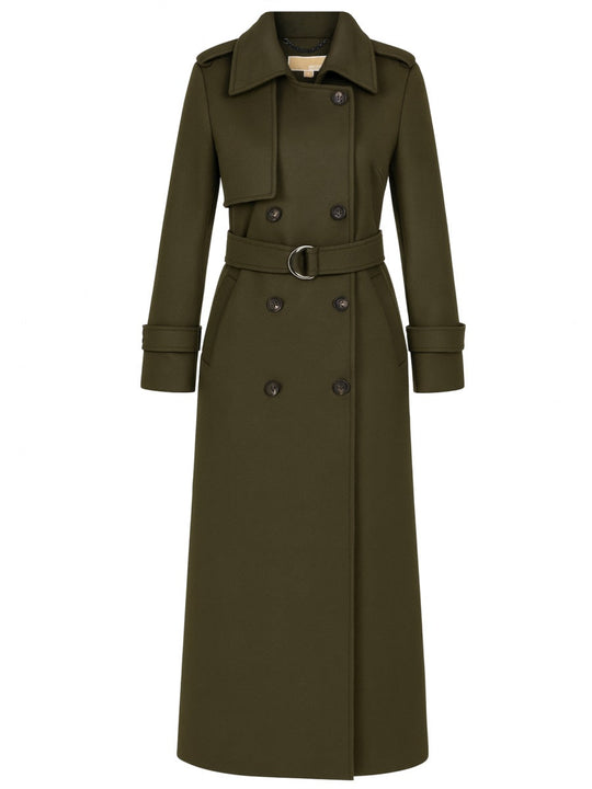 Michael By Michael Kors Belted Trench Coat