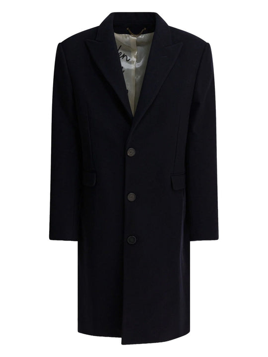 Golden Goose Single-Breasted Wool Coat