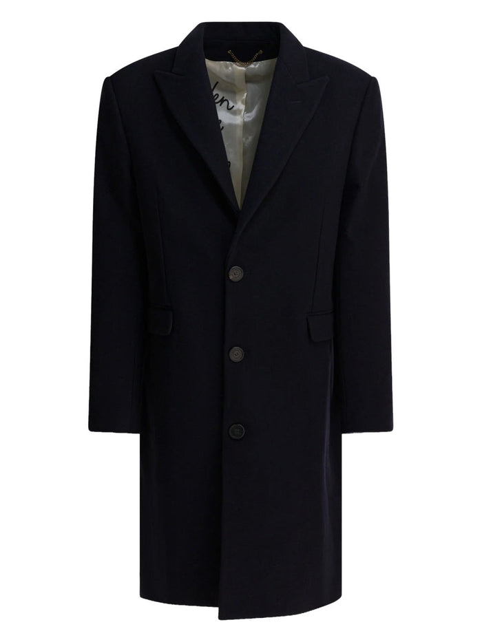 Golden Goose Single-Breasted Wool Coat