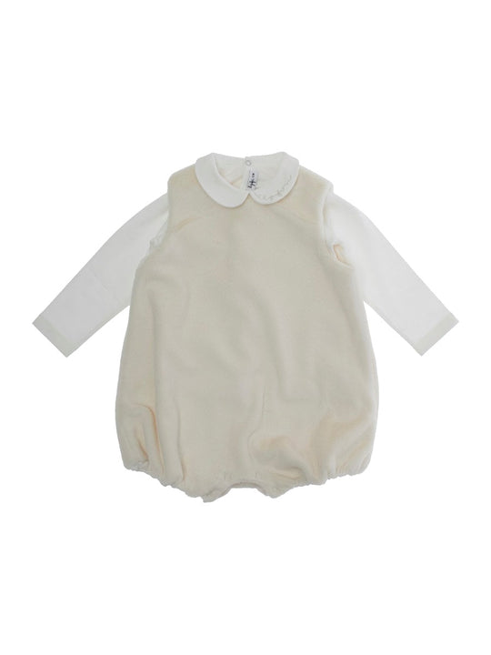Il Gufo T-Shirt With Dungarees Set