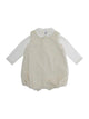 Il Gufo T-Shirt With Dungarees Set