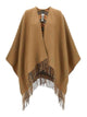 Burberry Reversible Check Wool Cape