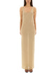 Saint Laurent Lurex Knit Dress