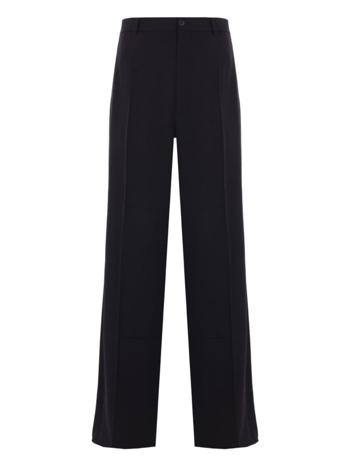 Balenciaga Wool Blend Tailored Pants