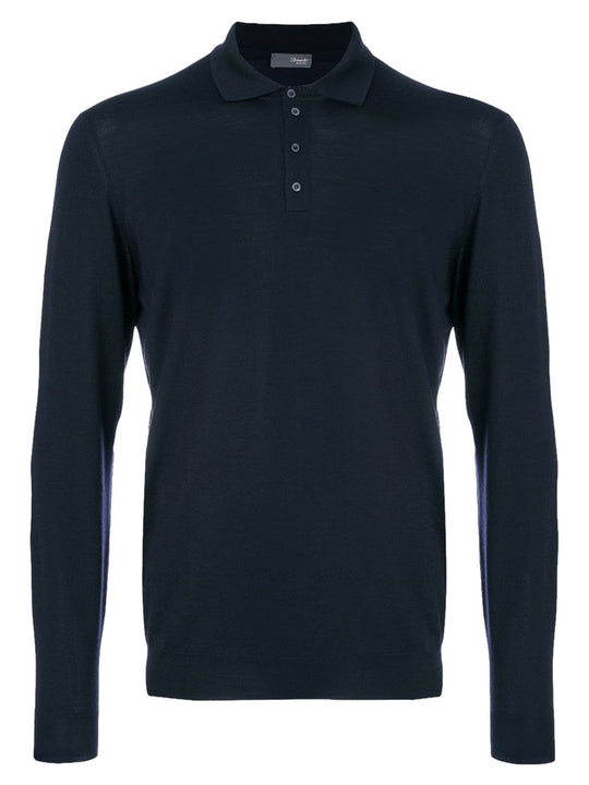 Drumohr Polo In Lana Merino