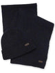 Barbour "Carlton Fleck" Scarf And Cap Gift Set