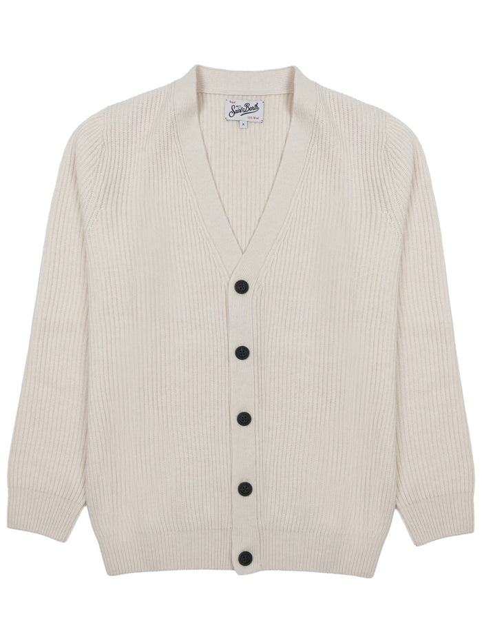 Mc2 Saint Barth Cardigan In Lana