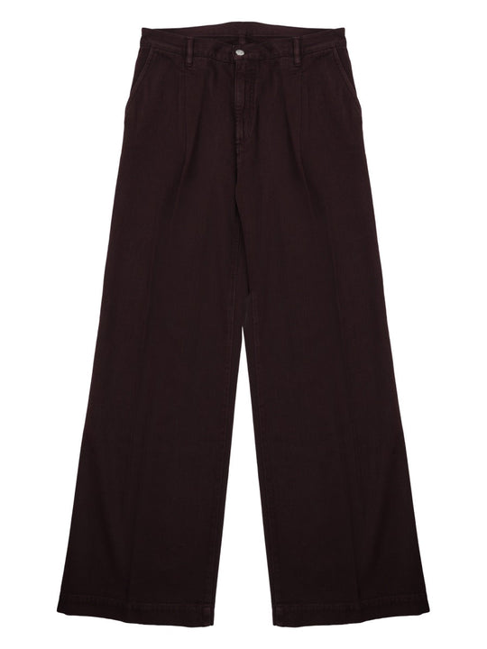 Nine:inthe:morning Jeans Ampio In Cotone